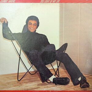 Johnny Mathis "You Light Up My Life" Vintage VTG Record album LP 1978